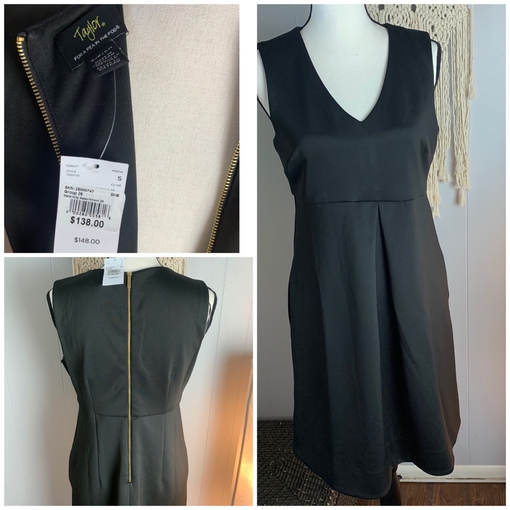 Taylor Maternity Cocktail Dress with Pockets-S
